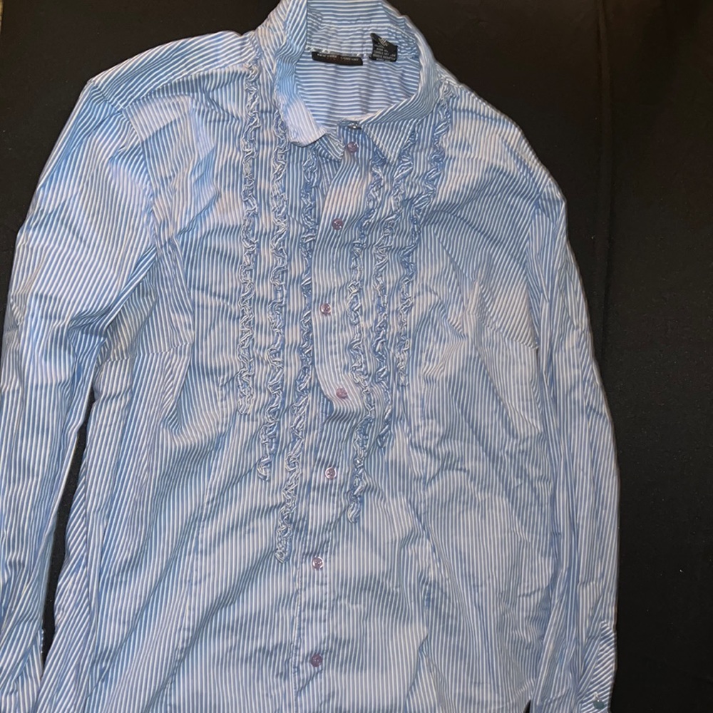 Light blue long sleeve dress shirt